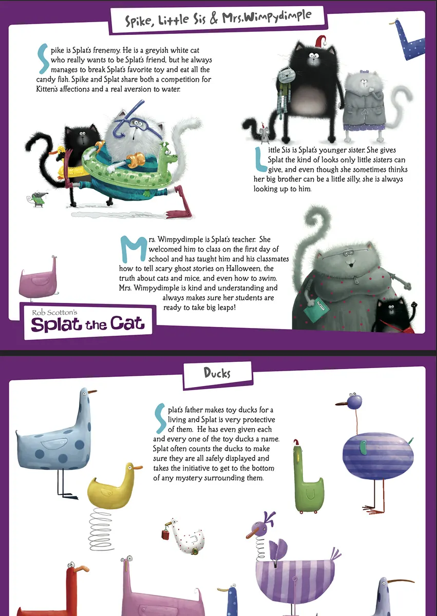 Little Sis and Mrs Wimpydimple character notes