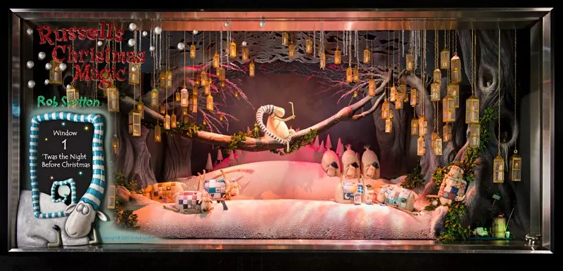 Myer Christmas window 1